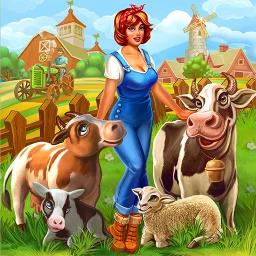 Ícone de Janes Farm: Fazenda verde