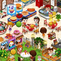 Ícone de Cafeland - Jogo de Restaurante