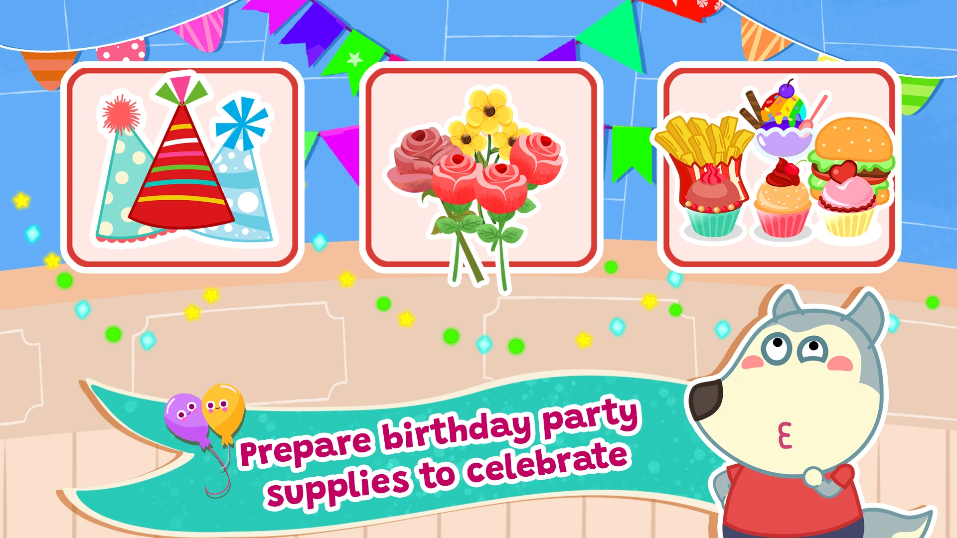 Wolfoo Birthday Party Planning screenshot