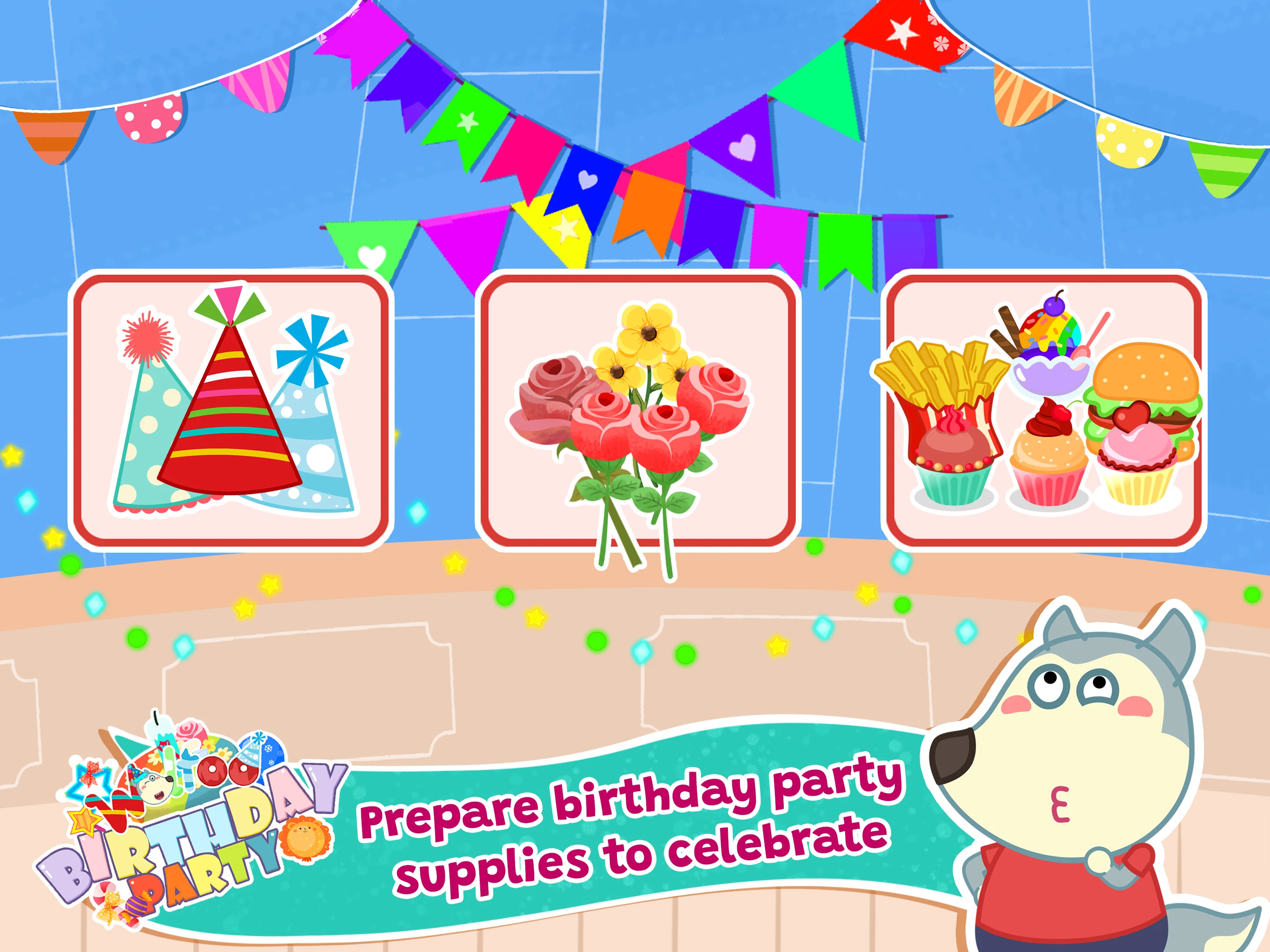 Wolfoo Birthday Party Planning screenshot