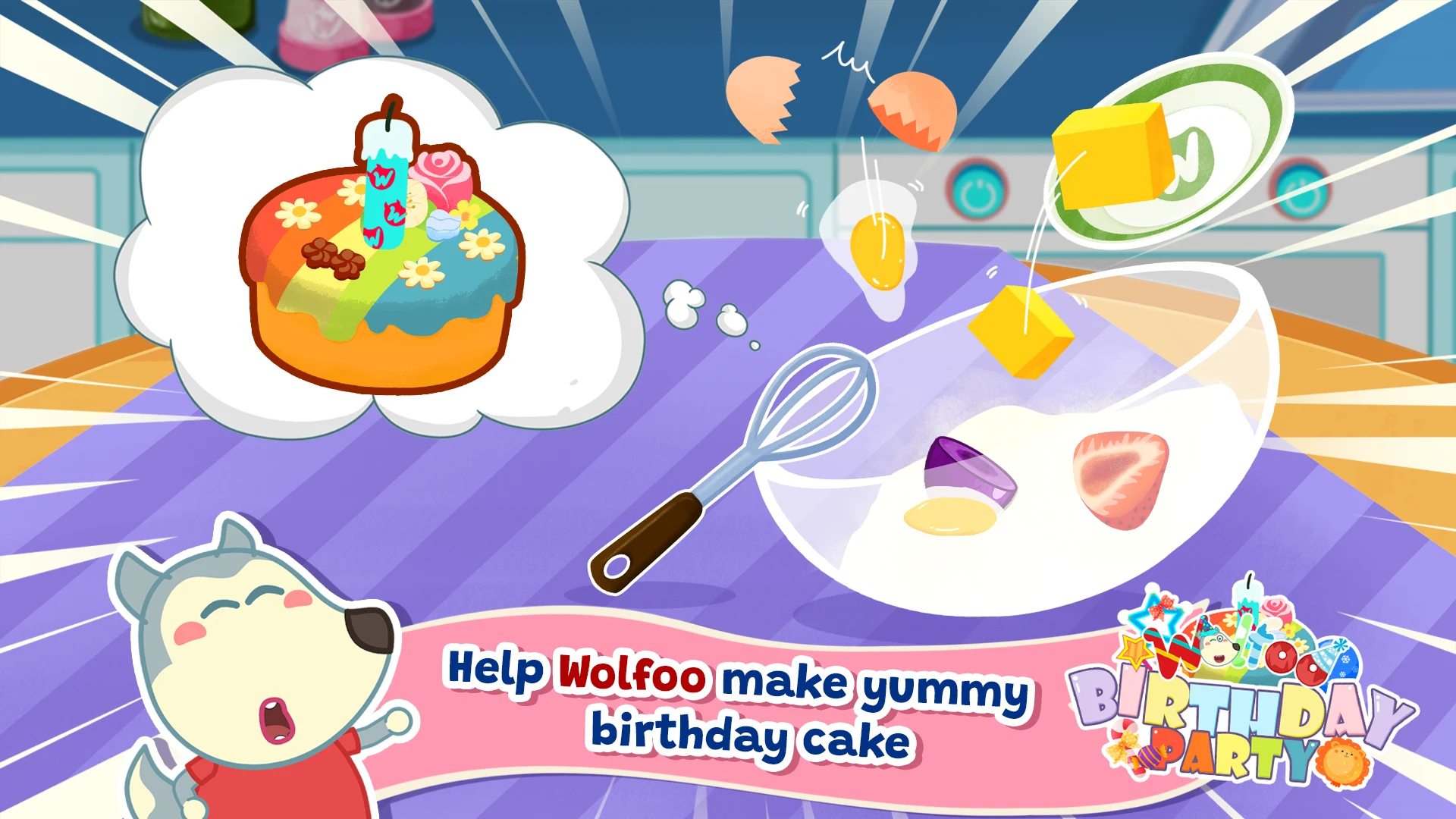 Wolfoo Birthday Party Planning screenshot