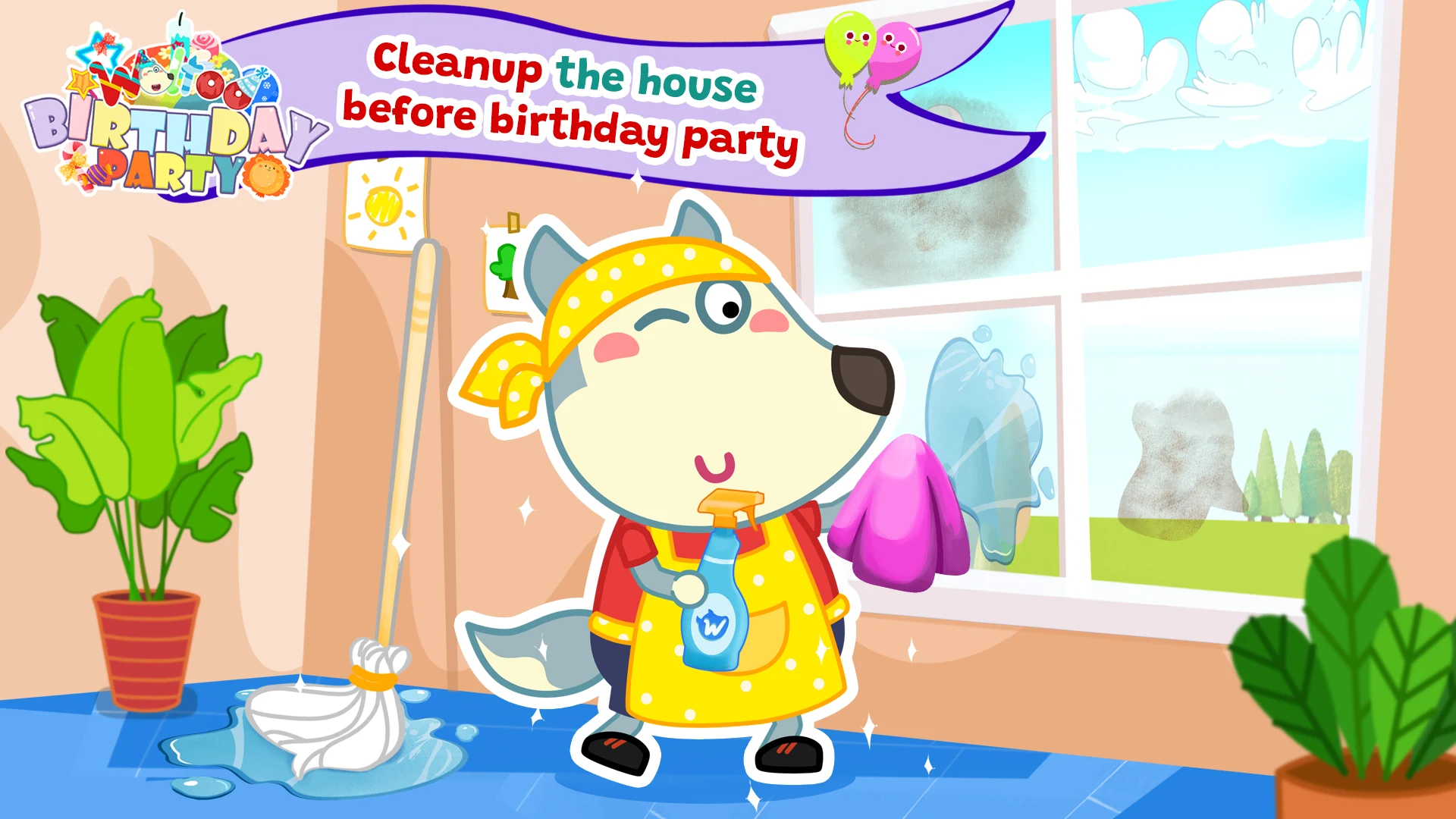 Wolfoo Birthday Party Planning screenshot
