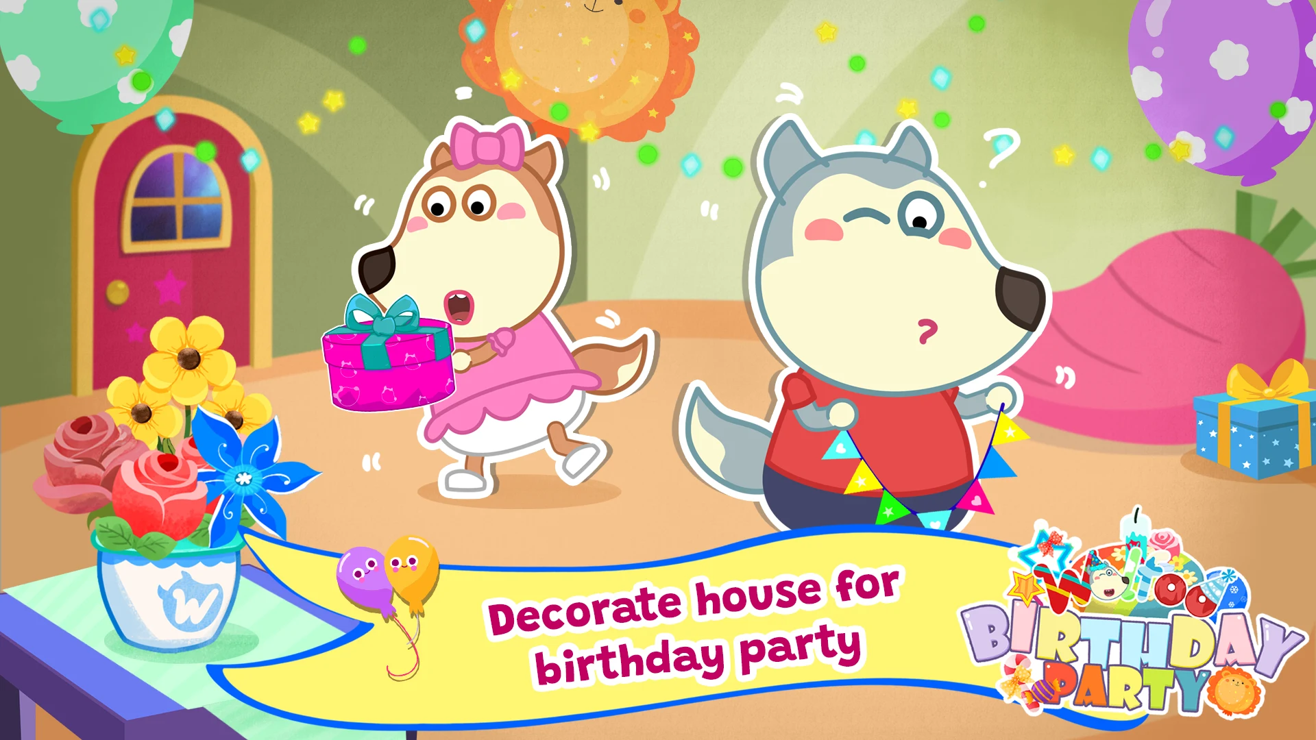 Wolfoo Birthday Party Planning screenshot