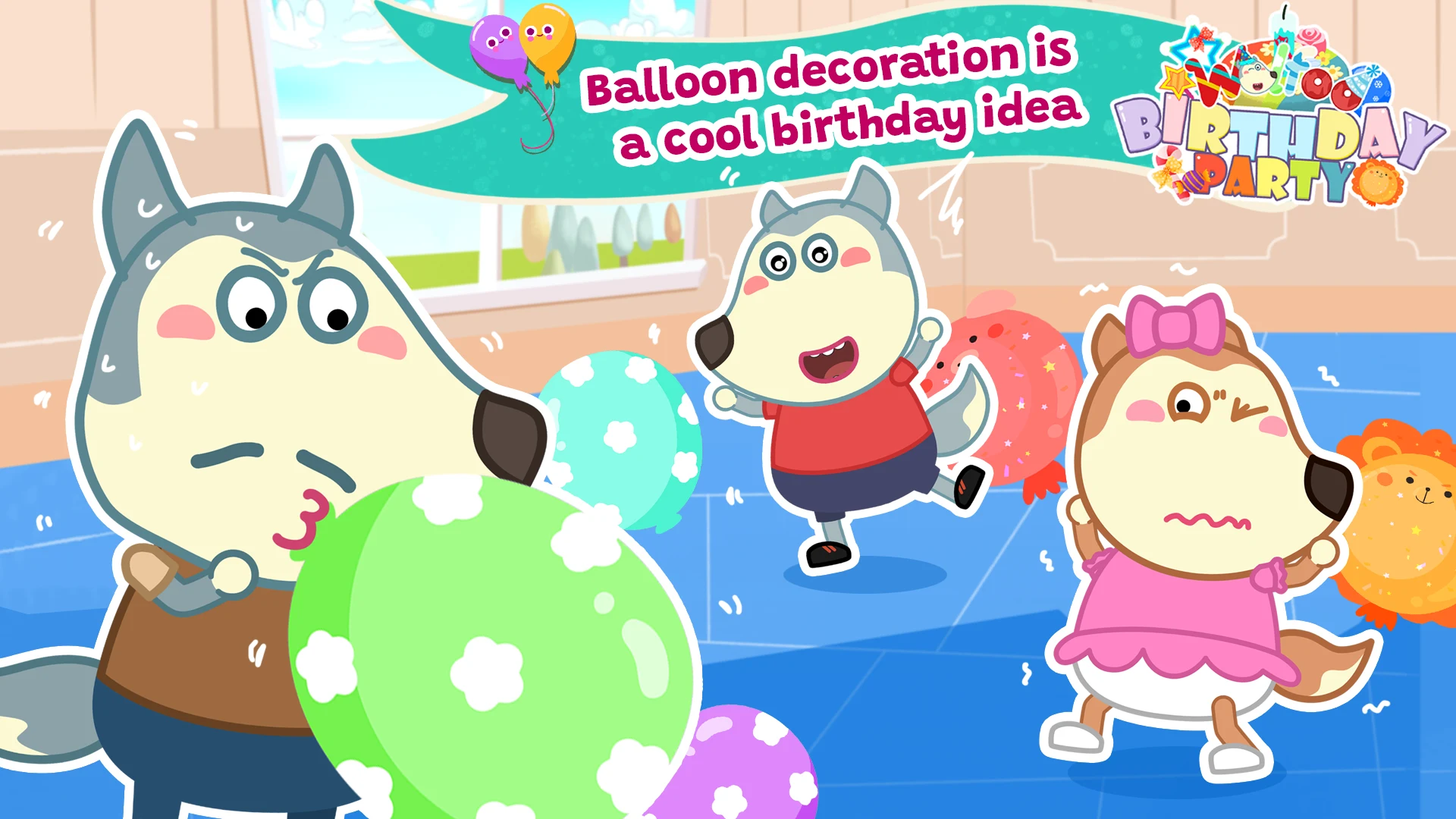 Wolfoo Birthday Party Planning screenshot